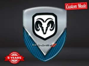 Dodge Emblemas Silicona Auto Elegantes Máximo Deporte Duradero